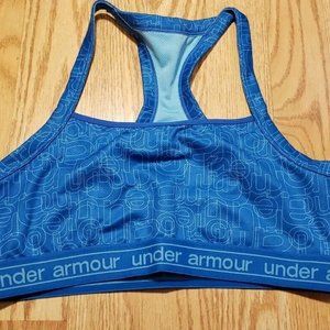 Under Armour Women's Sports Bra  Size: Medium 34-36  Blue  Pullover